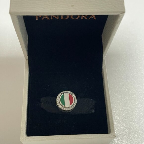 Pandora Italy Flag Exclusive Charm Bead - Picture 4 of 5